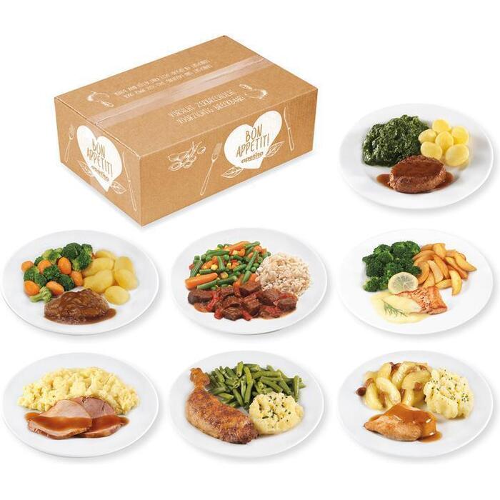 Apetito Maaltijdbox Glutenvrij - 7 Verschillende Maaltijden (3.38kg)