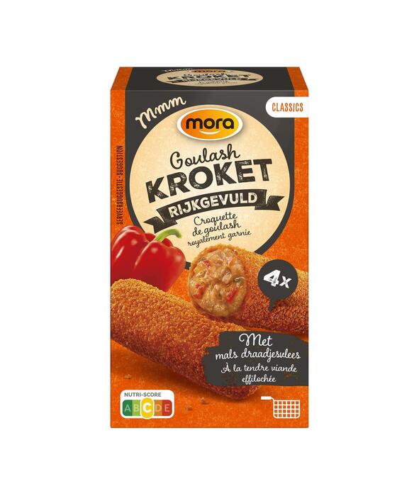 Mora Goulashkroket (Doos, 300g)