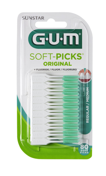 GUM Soft-Picks Original Medium 80 stuks