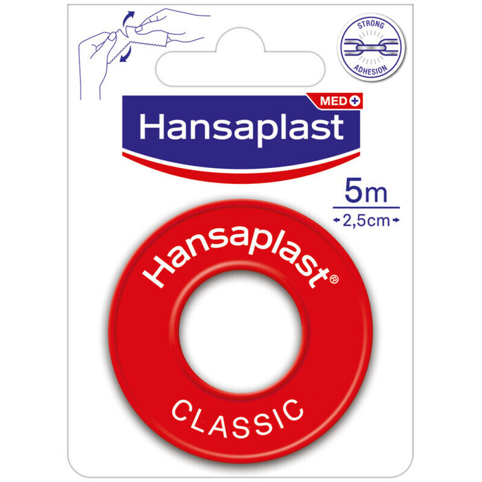 Hansaplast Hechtpleister classic 5 m x 2,5 cm