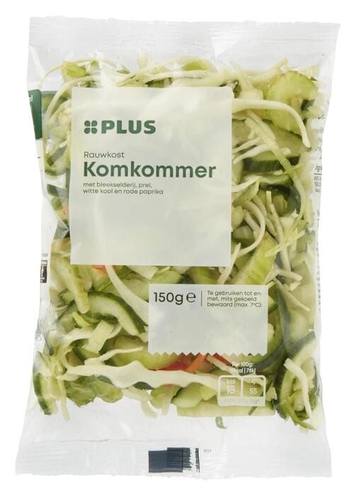 Rauwkost komkommer (Zak, 150g)