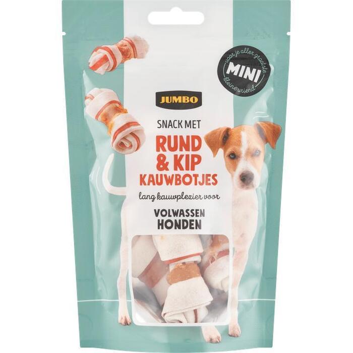 Jumbo Kauwbotje Rund en Kip 70 g (70g)