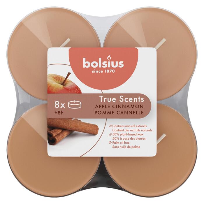 Bolsius Geurtheelicht apple cinnamon