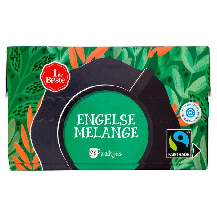 1 de Beste Zwarte thee engelse melange kop 20 zakjes (40g)