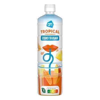 AH Siroop tropical 0% suiker toegevoegd (0.75L)