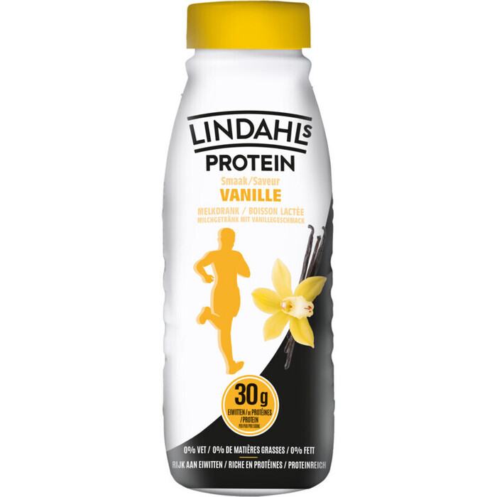 Lindahls Protein milk vanillesmaak (0.5L)
