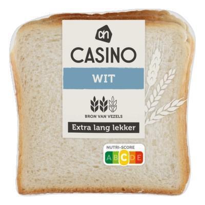 Casino wit half (stuk)
