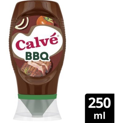 Calvé Knijpfles BBQ Saus 250 ml (Fles, 250ml)