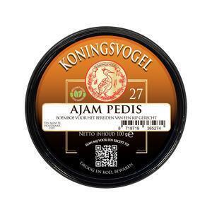 Koningsvogel boemboe ajam pedis mix bakje 100 gram (100g)