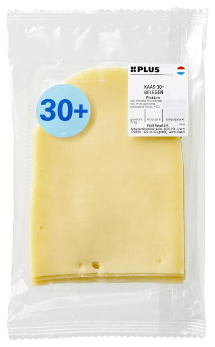 PLUS Goudse Belegen 30+ plakken (200g)