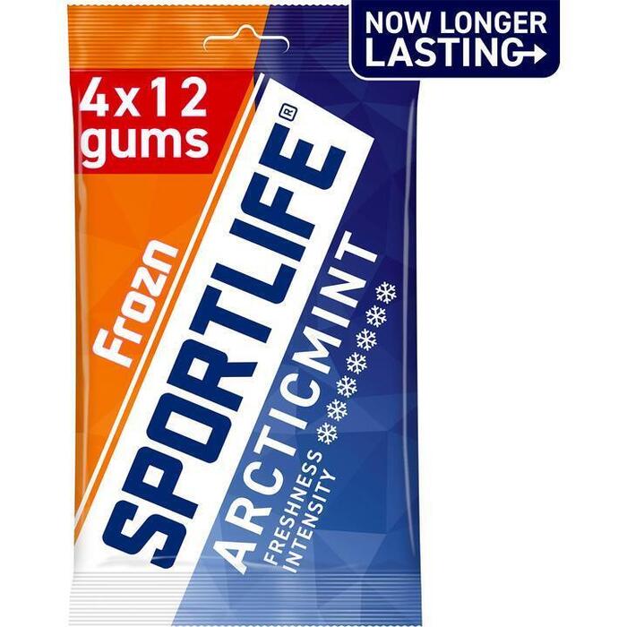 Sportlife Frozn Arcticmint Sugar Free Gums 4 x 18g (4 × 18g)