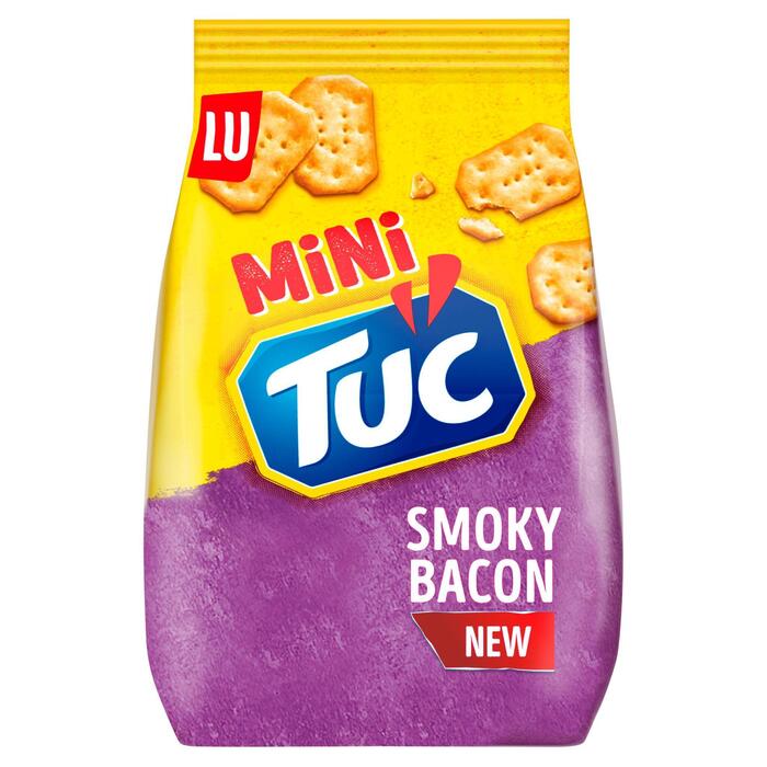 LU TUC Mini zoutjes Bacon smaak 100 g (Zak, 100g)