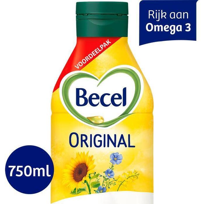 Becel Original voor koken en bakken (Fles, 0.75L)