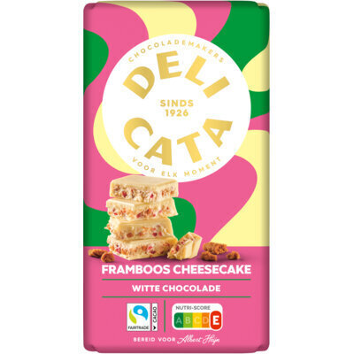 Delicata Wit met cheesecakevulling (180g)