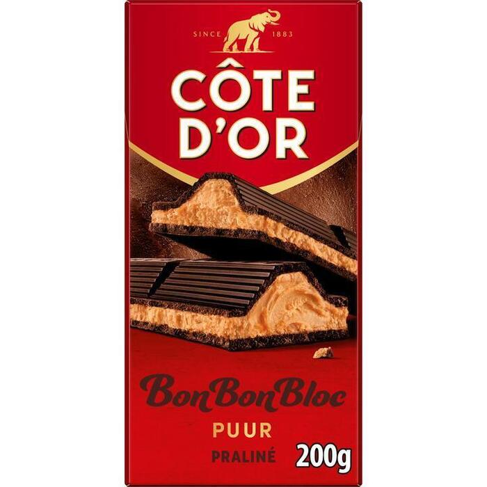 Bonbonbloc praline puur (Stuk, 200g)