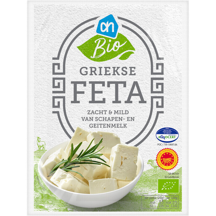 AH Biologische feta 50+ (150g)