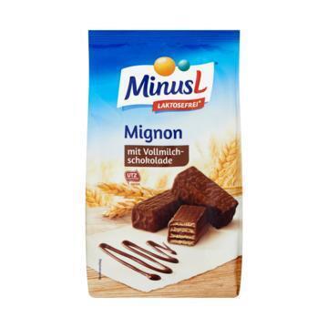 MinusL Lactosevrije Mignon met Melkchocolade 200g (200g)