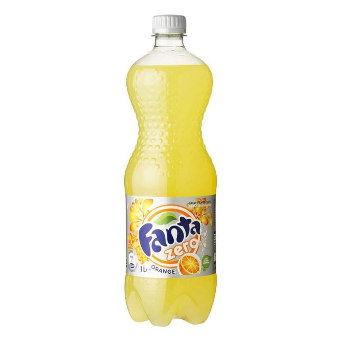 Fanta Zero Orange PET  1.00L 1x (1L)