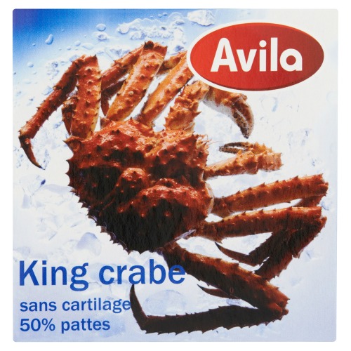 King Krab zonder Kraakbeen 50 Poten (doos, 190g)