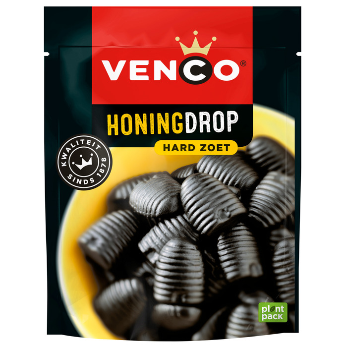 Venco Honingdrop Hard Zoet 235 g (235g)