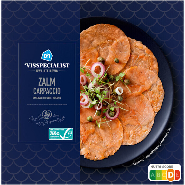 AH Visspecialist Zalm carpaccio (120g)