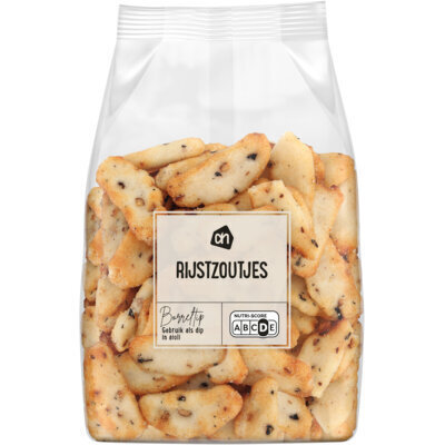 AH Knapperige rijstzoutjes (100g)