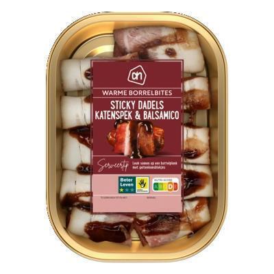 AH Sticky dadels katenspek & balsamico (136g)