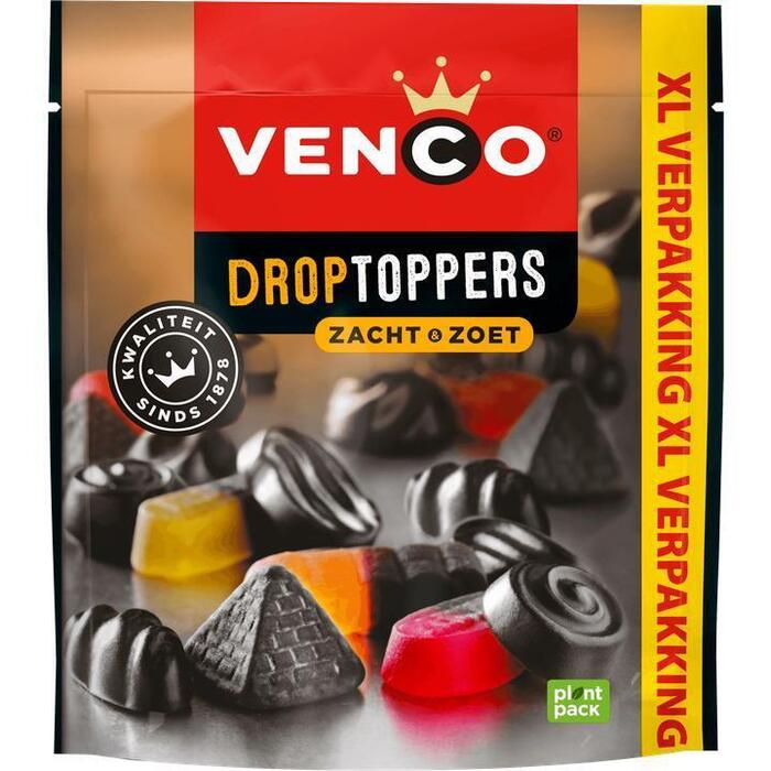 Venco Droptoppers Zacht & Zoet XL 340 g (340g)