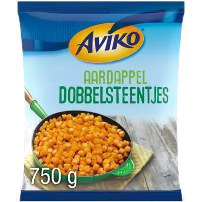 Aardappel Dobbelsteentjes (Zak, 750g)