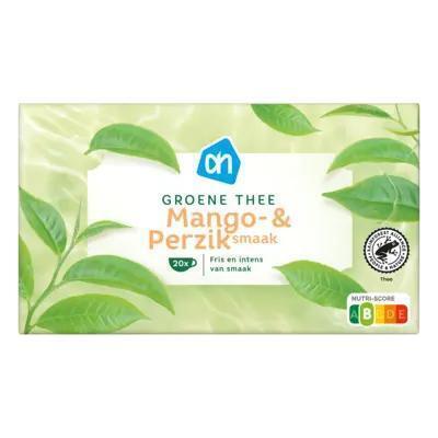 AH Groene thee mango & perziksmaak