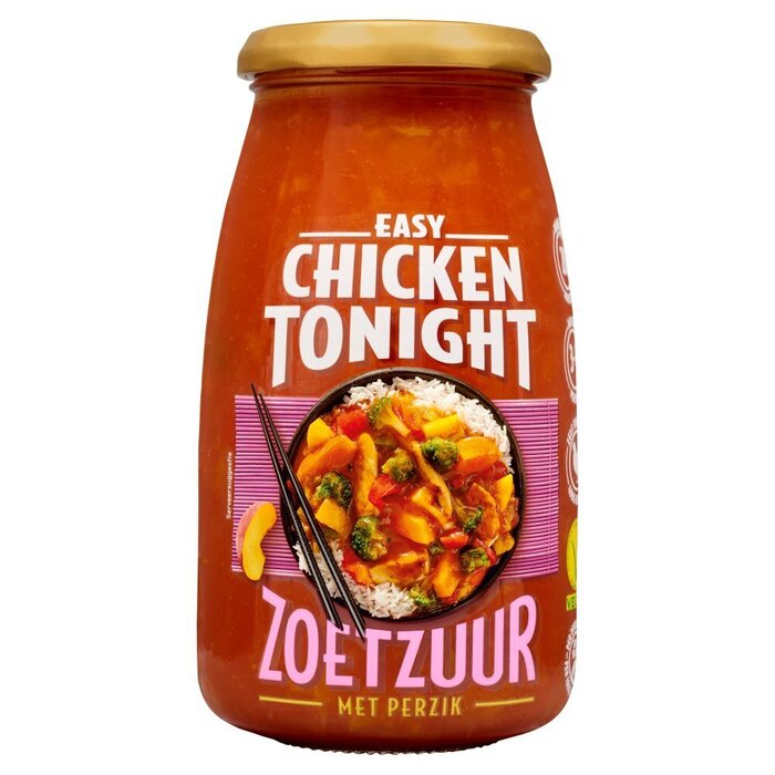 Chicken Tonight Zoetzuur perzik (pot, 525g)