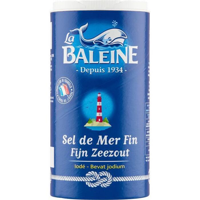 La Baleine Fijn Zeezout Bevat Jodium (500g)
