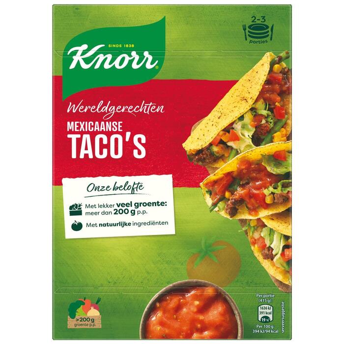 Wereldgerecht mexiaanse tacos (Doos, 136g)