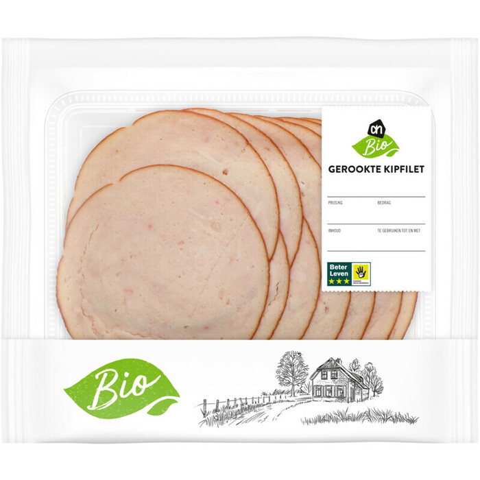 AH Biologisch Gerookte kipfilet (100g)