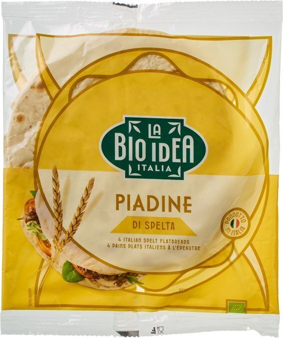 Piadine spelt wrap (plastic, 260g)