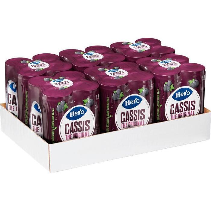 Hero Cassis The Original 6 x 4 x 250ml (24 × 250ml)