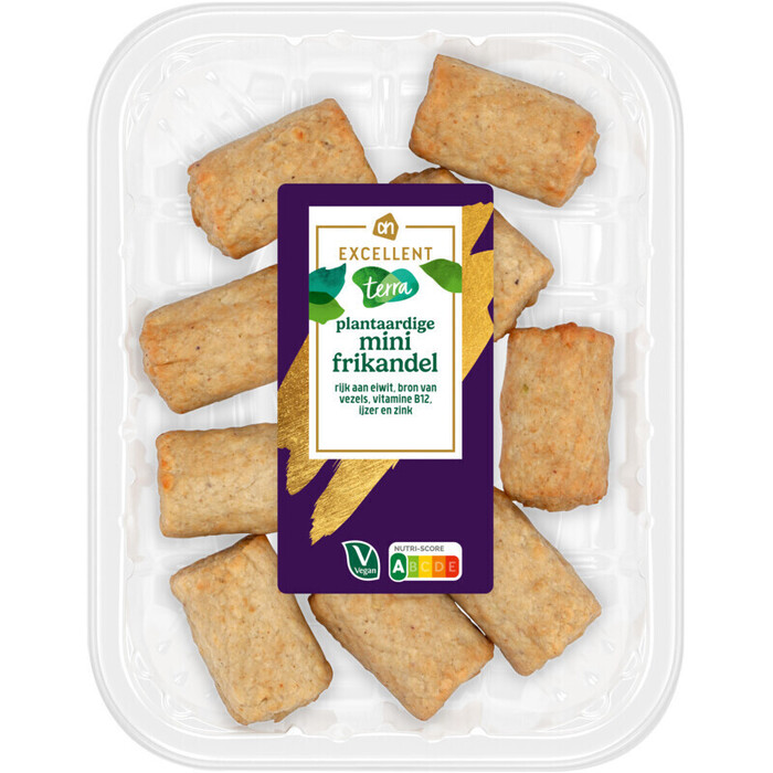 AH Terra Plantaardige frikandel mini (180g)