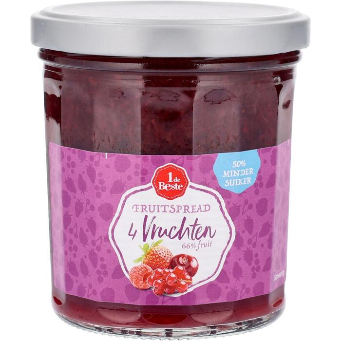 Fruitspread 4 vruchten (315g)
