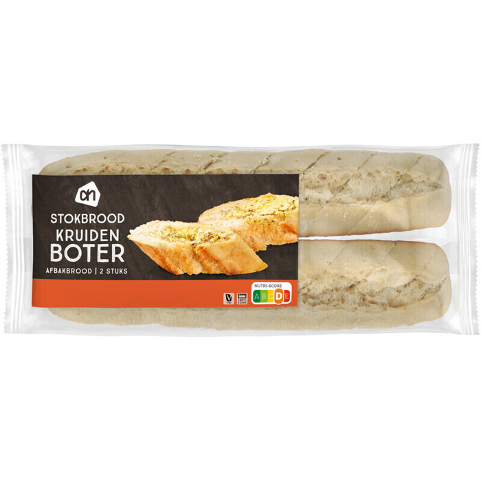 AH BASIC Stokbrood met kruidenboter (350g)
