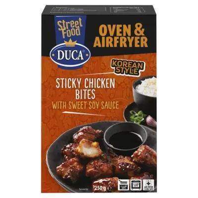 Duca Sticky Chicken Bites met Zoete Sojasaus 250 g (250g)