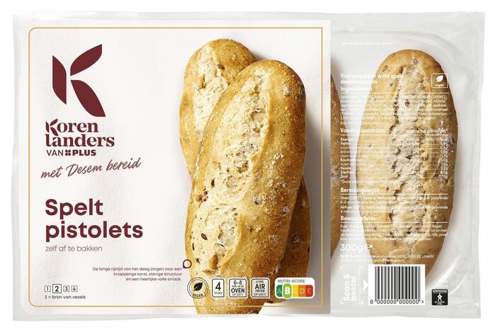 Pistolets spelt Rustiek (Zak, 300g)