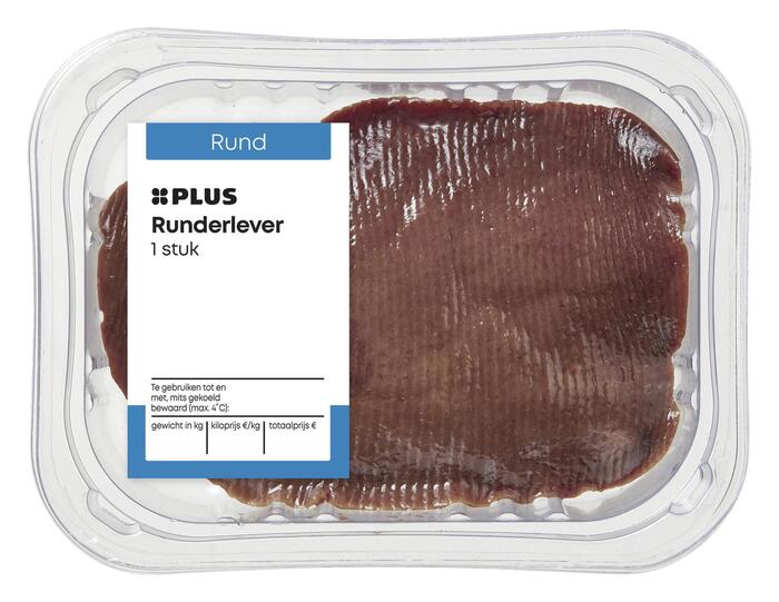 PLUS Runderlever 1st (150g)