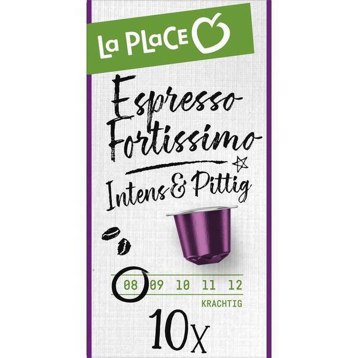 La Place Espresso Fortissimo Nespresso Koffiecups 10 Stuks (52g)