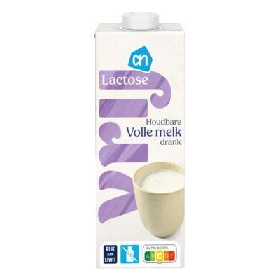AH Houdbare volle melk lactosevrij (1L)