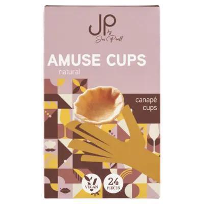 JP by Jos Poell Krokante cupjes naturel (72g)