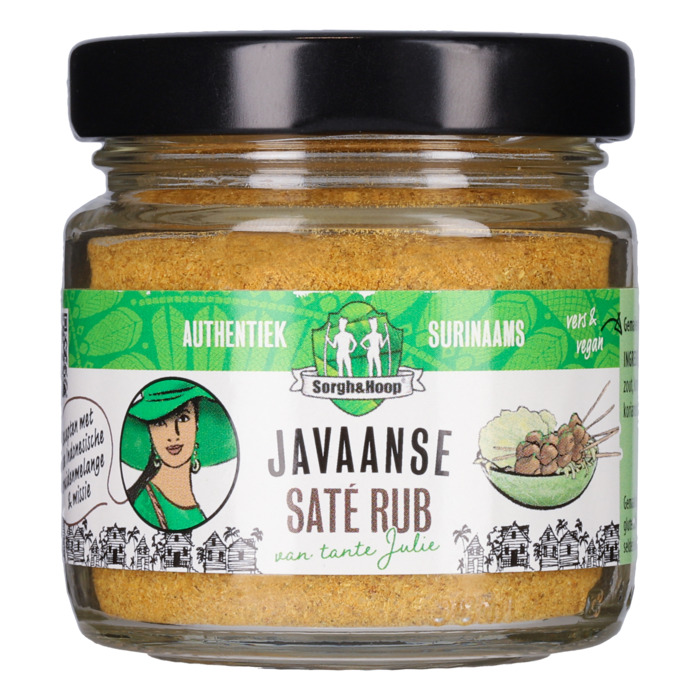 Sorgha&Hoop Javaanse Saté Rub 50 g (50g)
