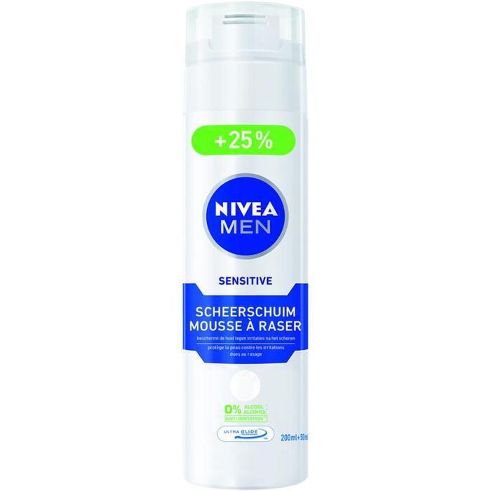 Nivea Men Sensitive Scheerschuim (250ml)