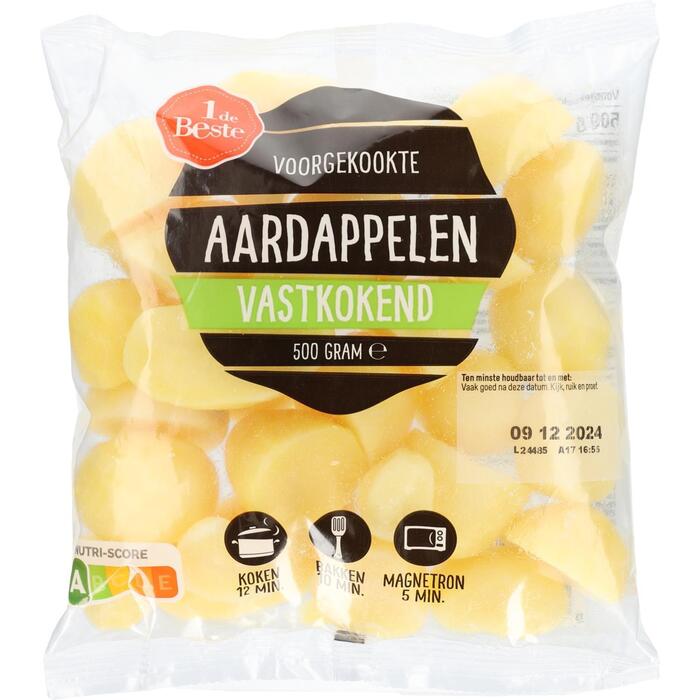 Gekookte aardappelen vastkokend (500g)