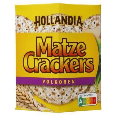 Hollandia Matzes crackers volkoren (100g)