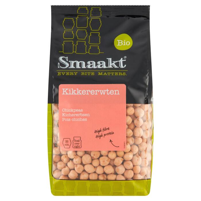 Smaakt Kikkererwten (Zak, 400g)